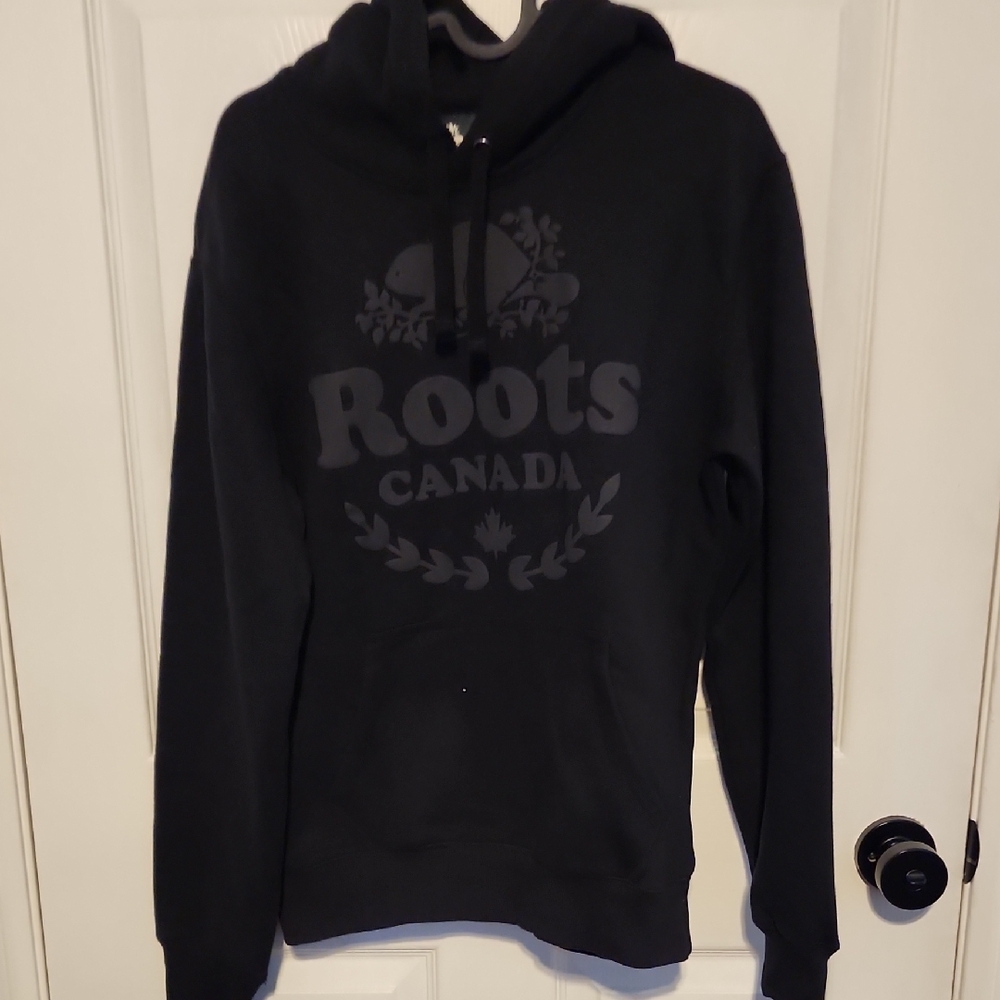 Roots Men Black Hoodie